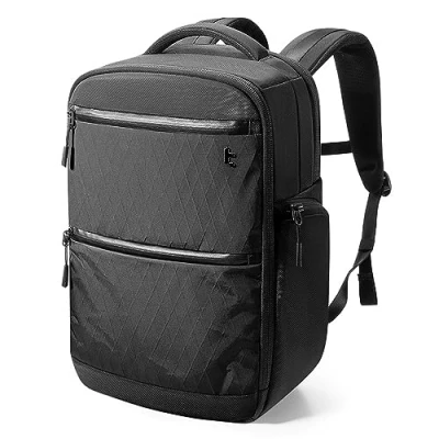 Immagine di tomtoc Zaino X Pac, 30 Litri per Computer Portatile, Compatto TechPack 16 Pollici MacBook Pro, da uomo progettato Viaggi di Lavoro e Affari, Nero