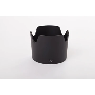 Immagine di vhbw Paraluce compatibile con Nikon Zoom Nikkor AF S VR 70 300mm f/4.5 5.6G IF ED 67 mm obiettivo nero, plastica, tulipano Sostituisce HB36, HB 36