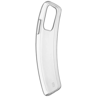 Immagine di cellularline Fine iPhone 15 Pro Cover in Gomma Morbida Ultra sottile e Trasparente Design Bordi, Tasti Connettori Protetti