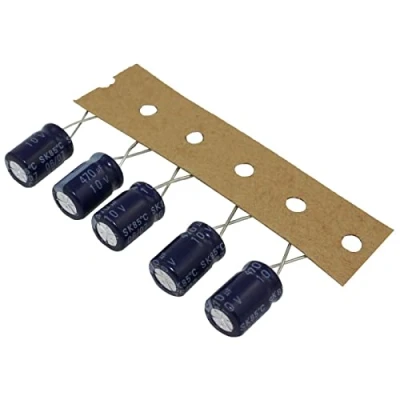 Immagine di 20x Condensatore elettrolitico Radiale 470µF 10V 85C SK010M0470A3F0811 d8x12mm 470uF