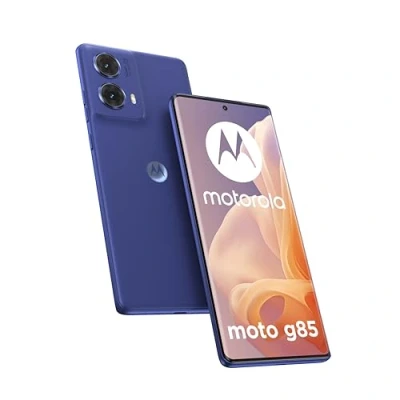 Immagine di MOTOROLA g85 5G (8/256 GB, Display 6.67&quot; pOLED FHD+ HiD 120Hz, SGS Low Blue Light, Log Motion Blur, Snapdragon 6s Gen 3, Doppia camera 50+8MP, batteria 5000mAh, Dual SIM, Android 14), Cobalt