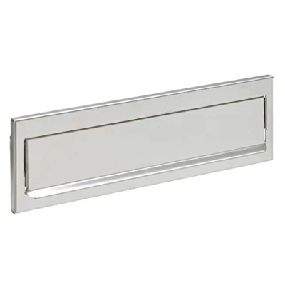Immagine di ARREGUI C601 Copri fessura buca delle lettere in Acciaio per Porte o Cancelli Esterni, Portalettere Esterne, Apertura 23 x 3 cm, Resistente alle Intemperie, Misura 24,8 7,3 Inox