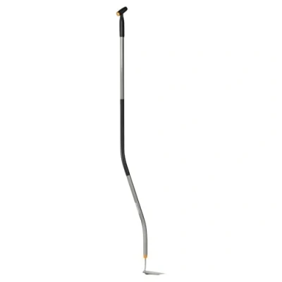 Immagine di Fiskars Zappa, Ergonomic, Lunghezza: 155 cm, Larghezza: 18,5 Testa in Acciaio al Boro Temprato/Manico Alluminio, Nero/Grigio, 1076979