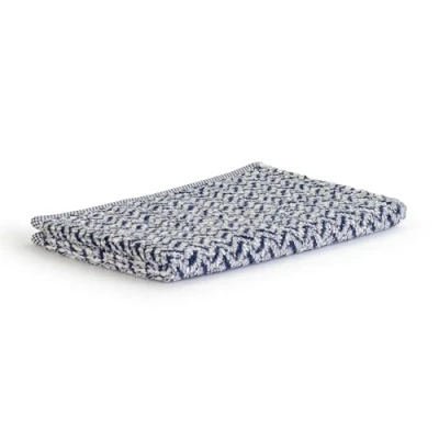 Immagine di Möve Brooklyn Asciugamano ospite a spina di pesce, 50 x 30 cm, in 85% cotone, 10% viscosa, 5% lino, colore naturale/profondo