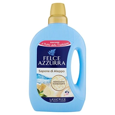 Immagine di Felce Azzurra Detersivo Lavatrice Liquido Sapone di Aleppo 8 Confezioni da 1595 ml Totale: 12760