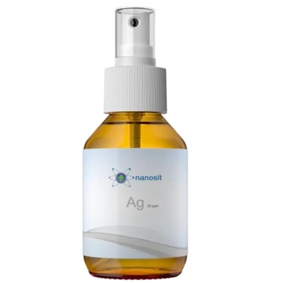Immagine di Argento Colloidale. il miglior integratore per rafforzare tuo sistema immunitario. Ogni flacone spray contiene 100 ml. Vitamine. colloidale 25 ppm. Con proprietà antiossidanti.
