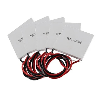 Immagine di HALJIA 5 Pezzi TEC1 12706 dissipatore Raffreddamento termoelettrico Peltier 12 V 60 W