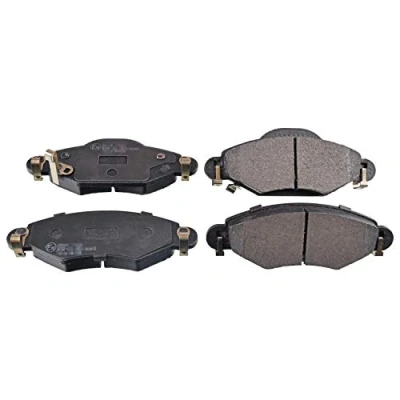 Immagine di FEBI BILSTEIN 16576 Kit pastiglie freno Assale anteriore con segnalatore acustico usura TOYOTA: Yaris I Hatchback
