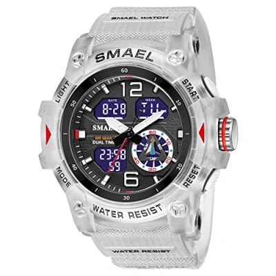 Immagine di AIMES Orologi da uomo per sport all&#039;aria aperta, impermeabile, militare, grande quadrante tattico, digitale, analogico, orologio polso con data, multi funzione, allarme a LED, cronometro uomo,