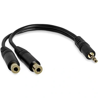 Immagine di STARTECH CAVO SPLITTER STEREO 3.5 MM 1X M A 2X F