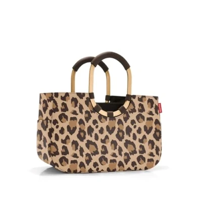 Immagine di REISENTHEL Loopshopper m Borsa robusta con pratici scomparti in bottiglie PET riciclate, eleganza durante lo shopping, grande funzionalità inclusa!, Leo Macchiato,