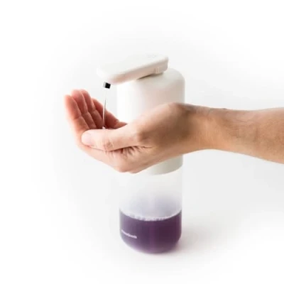 Immagine di InnovaGoods® dispenser di sapone automatico, bagno sensore touch free, cucina 350 ml, dosatore 3 modalità utilizzo, flaconi per gel antigoccia