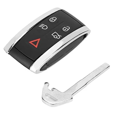 Immagine di Cover Chiavi Xf Portachiavi Per Auto, Sostituzione Custodia Telecomando Auto Adatta Jaguar 2009 2012 S Type 2007 2008 5 Pulsanti