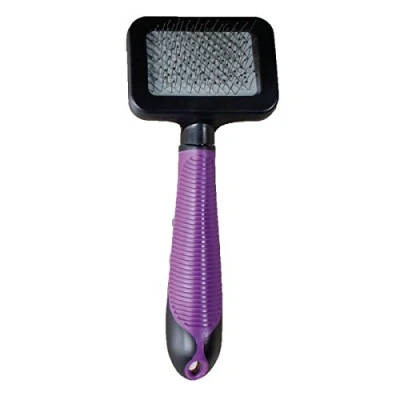 Immagine di Karlie Flamingo Spazzola Universale con Manico per Gatto, Viola/Nero