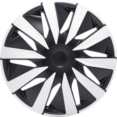 Immagine di J TEC Lazio J15542 Copricerchi 15Inch nero/argento, carbonio