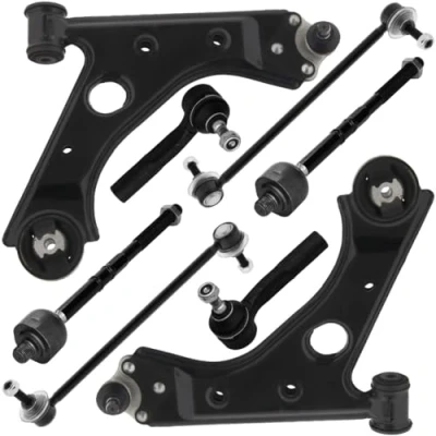 Immagine di Kit bracci di sospensione anteriore compatibile per PEUGEOT BIPPER TRIANGLE composto da 8 ricambi auto