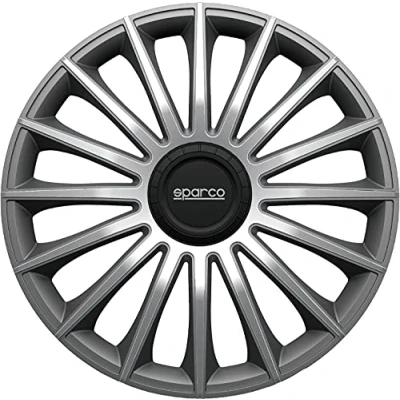 Immagine di SPARCO Treviso SPC1593GRSV Copricerchi 15Pollici grigio/argento