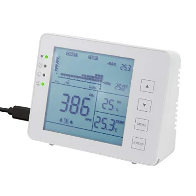 Immagine di MONITOR MEDIDOR DE CALIDAD DEL AIRE LOGILINK TEMPERATURA HUMEDAD CO2