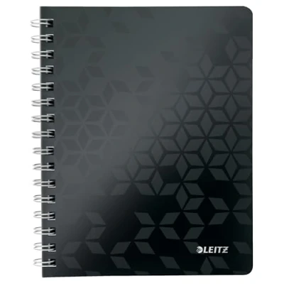 Immagine di Leitz Blocco per appunti WOW A5 PP a righe, Nero