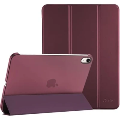 Immagine di ProCase Cover iPad 10 Generazione 10,9 Pollici 2022, Custodia [A2696 A2757 A2777] Sottile Leggera Auto Sveglia/Sonno Vino