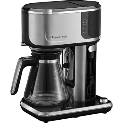 Immagine di Russell Hobbs Macchina Caffè Americano Funzione Barista: Pressione Regolabile, Infusione a freddo, Montalatte Touch Digitale; Timer Programmabile, Mantieni Caldo, 26230 56