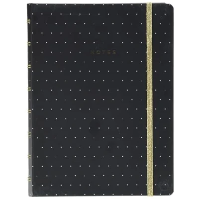 Immagine di Filofax Moonlight A5 Ricaricabile Taccuino, Nero