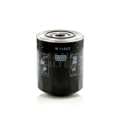 Immagine di MANN FILTER W 1140/2 Filtro olio 1 12 UNF 1B con una valvola blocco arretramento ad avvitamento
