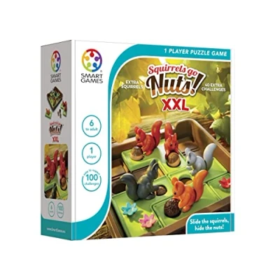 Immagine di Squirrels Go Nuts XXL, Extra Large Puzzle Game with 100 Challenges, 6+ Years
