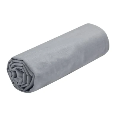 Immagine di Lovely CASA Lenzuolo con angoli, dimensioni: 140 x 190 (200) cm, berretto grande 30 100% cotone, certificato Oeko Tex, colore topo Modello Eden, biancheria da letto per casa, morbido e