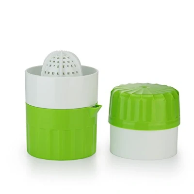 Immagine di Börner Spremiagrumi Estrattore per Succhi di Frutta/Verdura Freschi Centrifuga con Contenitore Succo Manuale Limoni e Arance Colore: Verde