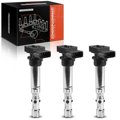 Immagine di Frankberg 3x bobina di accensione Compatibile con Ibiza III 6L1 2007 2008 Fabia I 6Y2 2001 6Y3 2002 2004 II 542 545 2006 2011 Fox 5Z1 5Z3 5Z4 Polo 9N Sostituisci# 03D905105A