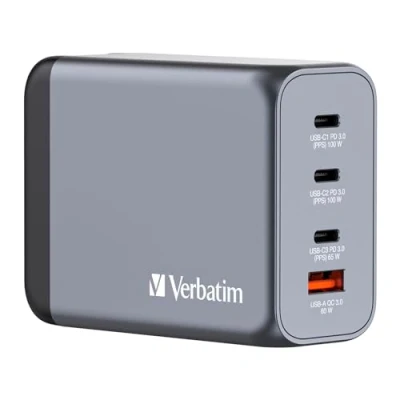 Immagine di GNC 200 GaN Charger W con 2 x USB C® PD 100W / 1 65W QC 3.0 (EU/UK/US)