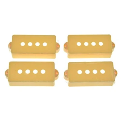 Immagine di Dopro Set di 4 custodie per pickup bassi a corde, precisione, P, color crema