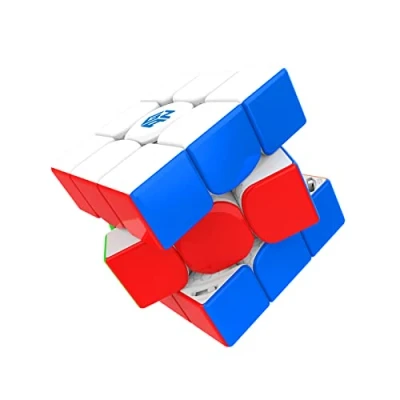 Immagine di GAN Mini M Pro, 3x3 Cubo Magnetico Stickerless Speed Cube Magico Rompicapo Gans 353 per One Handed Una Mano o Mani Piccole