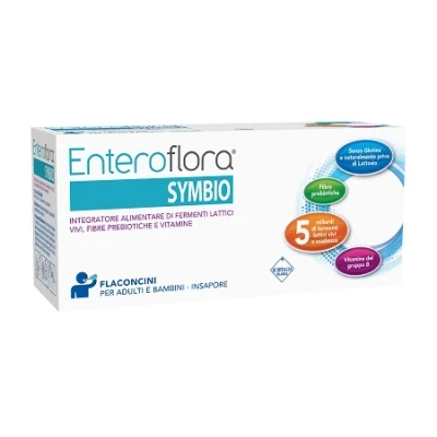 Immagine di Enteroflora Symbio Integratore a base di fermenti lattici vivi 10 flaconcini