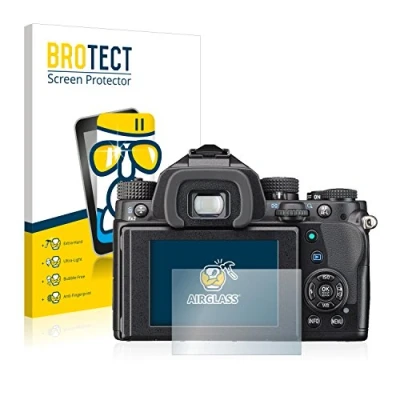 Immagine di brotect Pellicola Protettiva Vetro per Pentax KP Protezione Schermo [Durezza Estrema 9H, Chiaro]