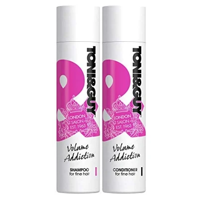 Immagine di Toni &amp; Guy Shampoo e Balsamo per Capelli Fini Duo Confezione (2 x Shampoo, 2 Balsamo)