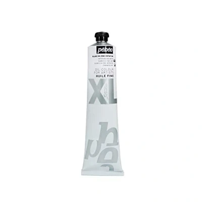 Immagine di PEBEO Fine Studio XL Colore ad Olio per Pittura, Bianco (Zinco), 200 ml
