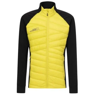 Immagine di Rock Experience REMJ11541 C514 LANCELOT HYBRID MAN JACKET UOMO Giacca 1809 SULPHUR SPRING+0208 CAVIAR S