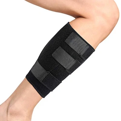 Immagine di Tbest manica compressione polpaccio, Supporto per tibia e polpaccio,Supporto polpaccio Compressore Shint Splint maniche a basse gambe Avvolgimento muscolare
