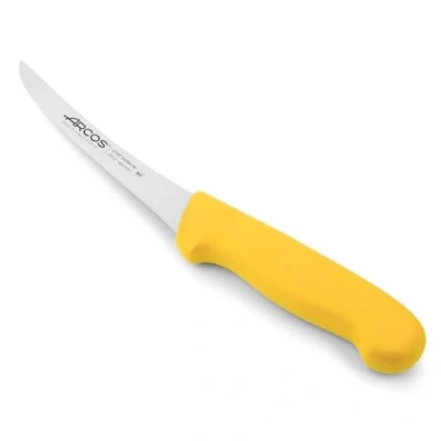 Immagine di Arcos Serie 2900 Coltello Disosso Lama Acciaio Inossidabile Nitrum 140 mm Manico Polipropilene Colore Giallo