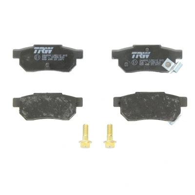 Immagine di TRW COTEC GDB499 Kit pastiglie freno con segnalatore acustico usura bulloni pinza accessori HONDA: CIVIC 6 Hatchback, Jazz 2