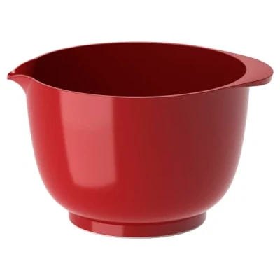 Immagine di Rosti Margrethe Ciotola da 2 litri, infrangibile, con buon manico, in plastica riciclabile, colore: Rosso