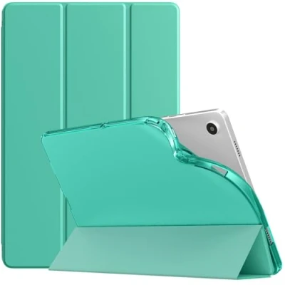 Immagine di TiMOVO Custodia Compatibile con Samsung Galaxy Tab A9+/A9 Plus 11&quot; 2023 SM X210/X216/X218, Cover Posteriore Sottile e Morbido in TPU Traslucido Smerigliato, Teal