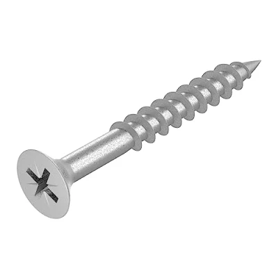 Immagine di SECCARO viti per truciolato 6 x 50 mm, in acciaio inox V2A VA A2, legno con filettatura parziale, Phillips a croce/PZ, 100 pezzi