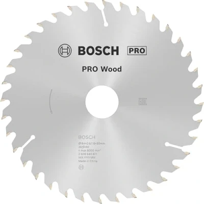 Immagine di Bosch Accessories Optiline 2608640611 Lama circolare in metallo duro 184 x 30 2.6 mm Numero di denti: 36 1 pz.