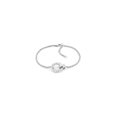 Immagine di Tommy Hilfiger Circles Bracciale silvercoloured, Donna, Taglia: One Size, Silver coloured