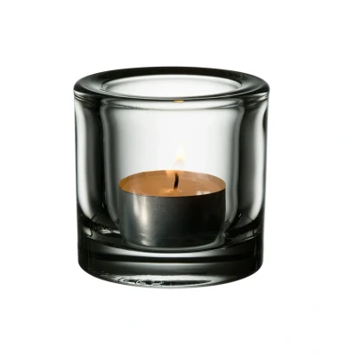 Immagine di Iittala Tea Light Holder Kivi Clear 60 mm