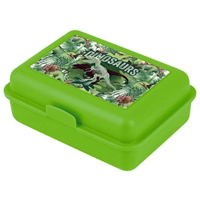 Immagine di Baagl Contenitore per il pranzo bambini, la scuola, pranzo, ragazze, ragazzi, asilo, pane, lo snack (Dinosaurus)