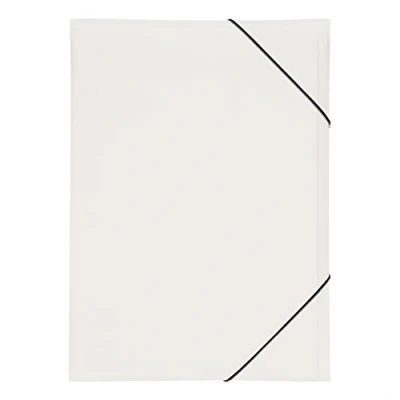 Immagine di Pagna 21638 02 Cartellina con elastico, in polipropilene, 3 lembi, formato A3, colore: Bianco